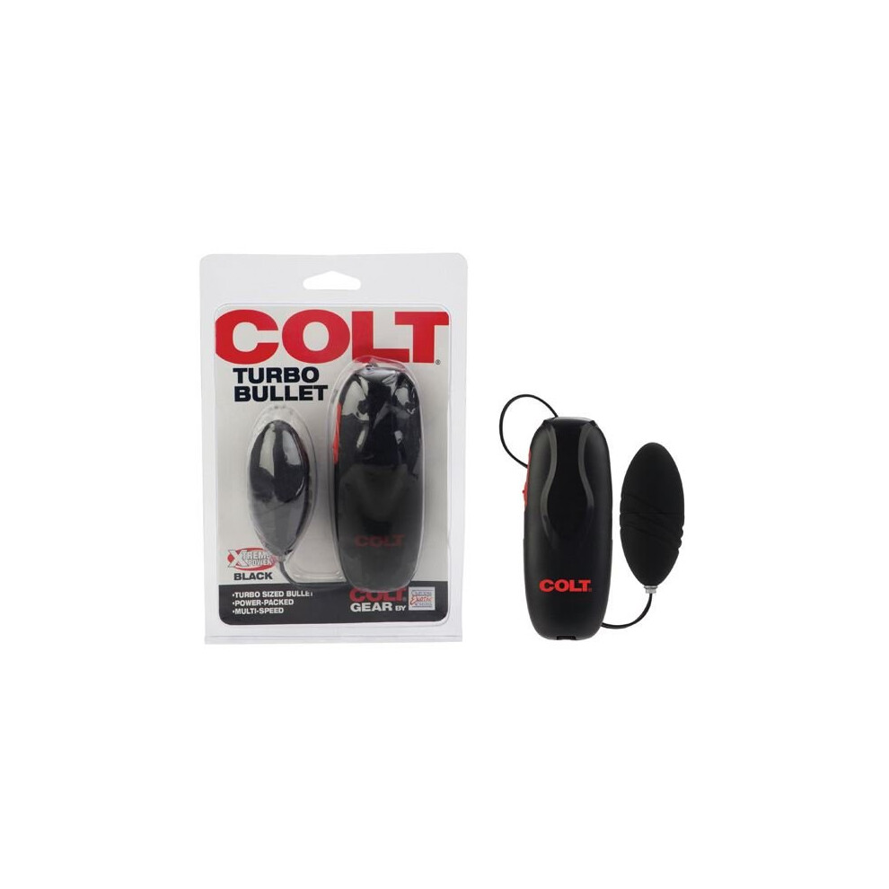 COLT Turbo Bullet Mini Vibrator Massager Silver