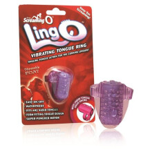 Screaming O LingO Finger Vibrator Massager Purple
