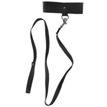 Sex and Mischief Leash & Restraint Collar Black