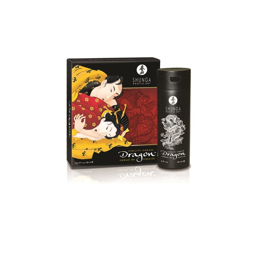 Shunga Dragon Virility Cream For Male Stimulation With Fire & Ice Sensations