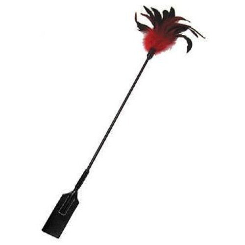 Red Feather Tickler and Faux Leather Slapper