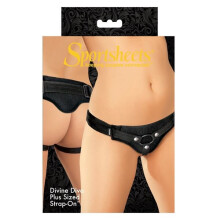 Sportsheets Strap On Plus Size Divine Diva Harness Black