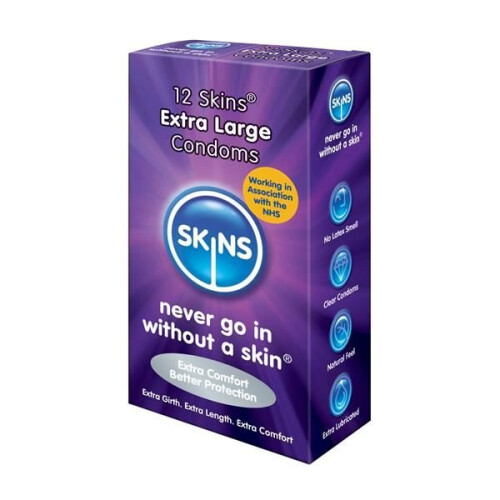 Skins Skins Extra Large Condoms In Pack of 12