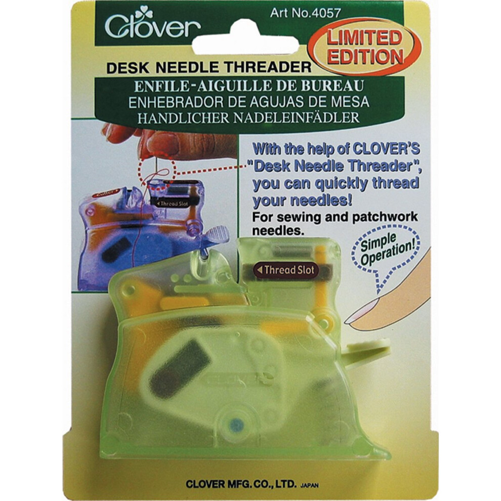 Desk Needle Threader-Green