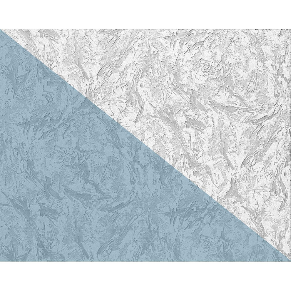Edem 80317Br60 Non-Woven Paintable Wallpaper Xxl Stucco Textured White 26.50 Sqm 4820018154887