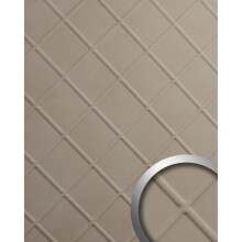 WallFace 19545 CORD Stony Ground Design panelling leather look matt beige