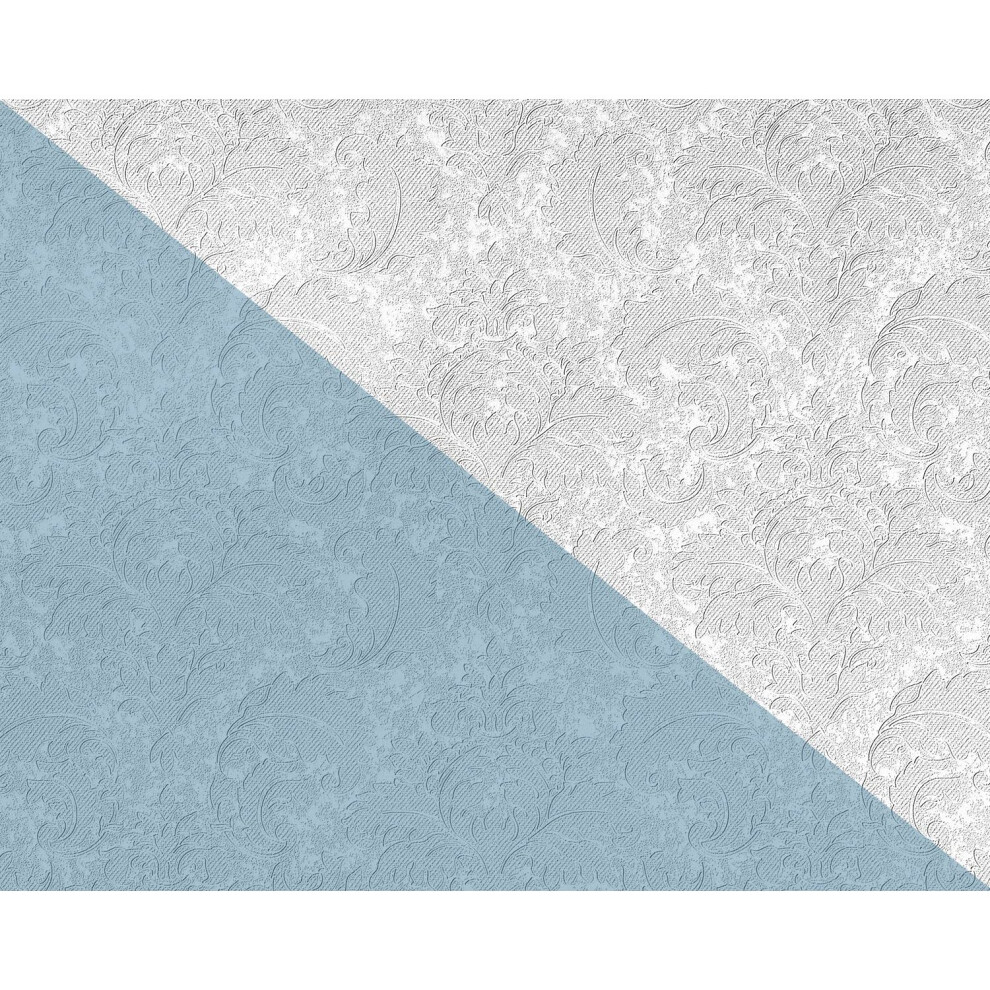 Edem 83006Br60 Floral Paintable Non-Woven Wallcovering Wall Matt White 26.50 Sqm 4820199664427