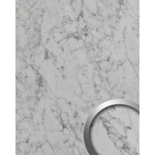 WallFace 19338 MARBLE WHITE Decor Panel marble look matt white 2.6 sqm