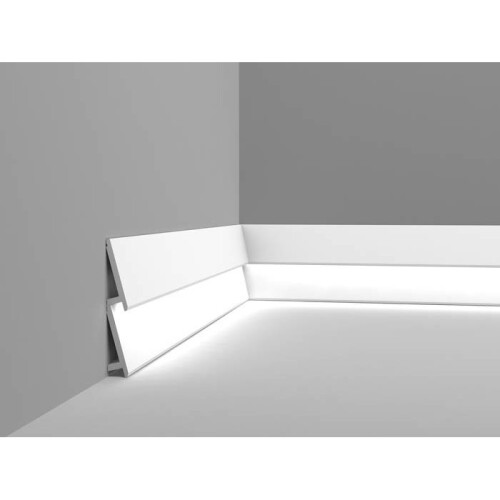 Orac Decor SX179 MODERN DIAGONAL Skirting Decorative moulding Baseboard 2 m 1