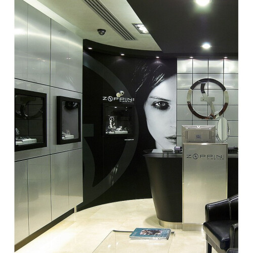 WallFace 10298 DECO Wall panel decor metallized surface silver brushed 2.60 sqm 2