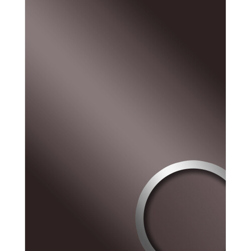 WallFace 10125 DECO ANTHRACITE Panel selfadhesive Mirror glossy grey 2.6 sqm
