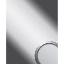 WallFace 10324 DECO SILVER Wall panel self-adhesive Mirror glossy silver 2.6 sqm