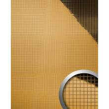 WallFace 27373 M-STYLE Wall panel interior plate decor mosaic gold | 0.96 sqm