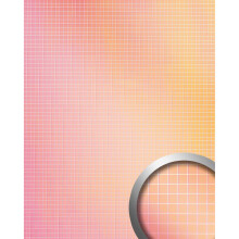 WallFace 18436 M-STYLE HOLLYWOOD Wall panel Mirror mosaic pink orange | 0.96 sqm