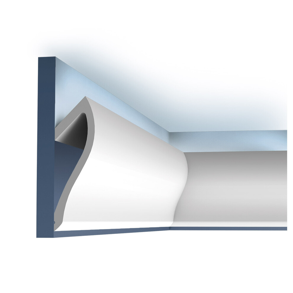 Orac Decor C371 Shade Ulf Moritz Luxxus Cornice Moulding Indirect Lighting | 2 M 5414433012403