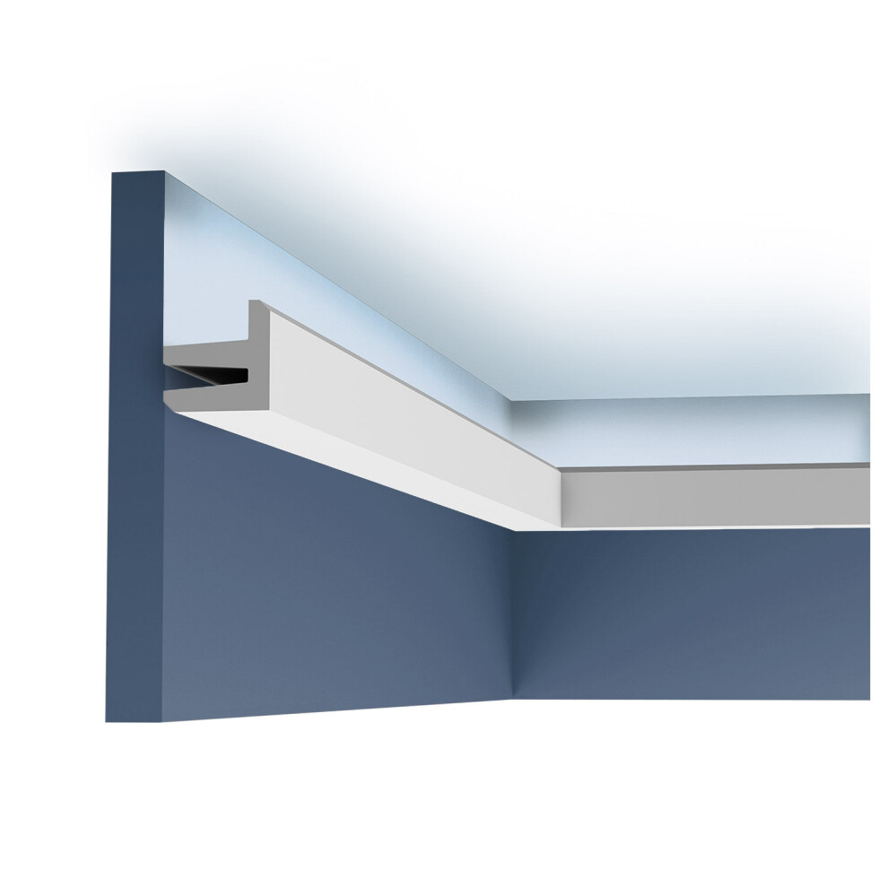 Orac Decor C380 Modern L3 Cornice Moulding For Indirect Lighting 2 M 5414433015770