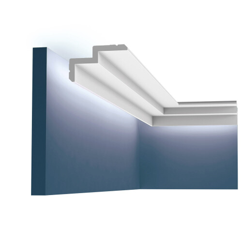 Orac Decor C390 MODERN STEPS Cornice moulding for indirect lighting 2 m
