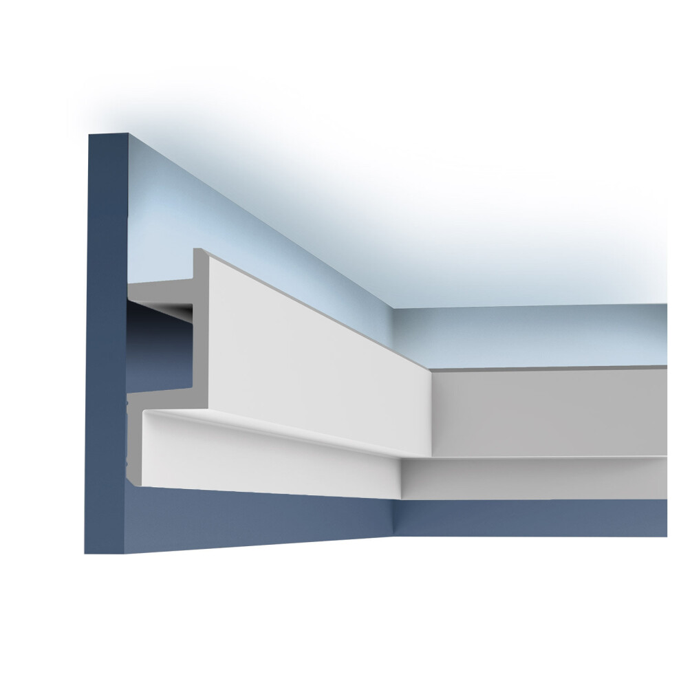 Orac Decor C383 Modern L3 Cornice Moulding For Indirect Lighting 2 M 5414433015831