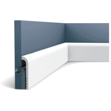 Orac Decor SX185 LUXXUS CASCADE Cover Skirting decorative moulding baseboard 2 m