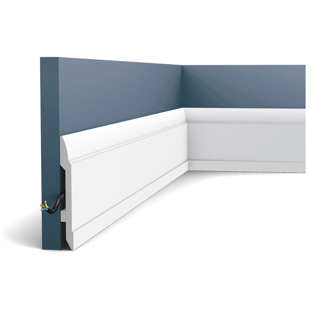 Orac Decor Sx104f Luxxus Skirting Flexible Moulding Decorative Moulding 2 M 5414433016142
