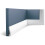 Orac Decor SX159 AXXENT Skirting baseboard moulding panel moulding 2 m 1