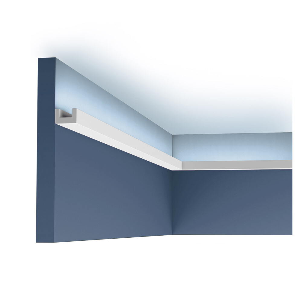 Orac Decor Cx190f Axxent U-Profile Cornice Moulding Flexible Moulding 2 M 5414433018351