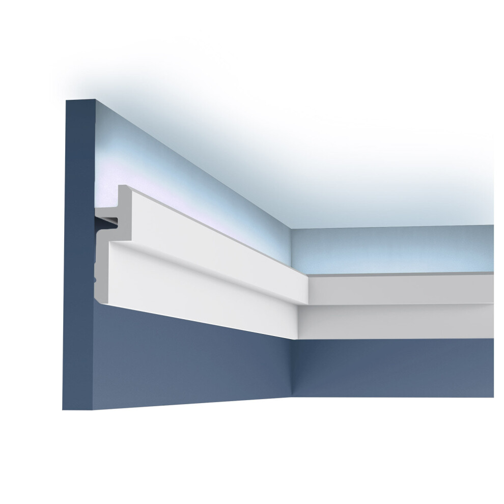 Orac Decor C394 Modern Steps Cornice Moulding For Indirect Lighting 2 M 5414433018184