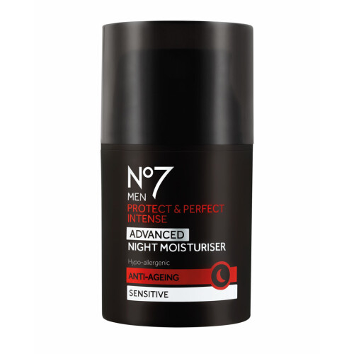 Boots No7 No7 Men Protect & Perfect Intense Advanced Night Moisturiser 50ml