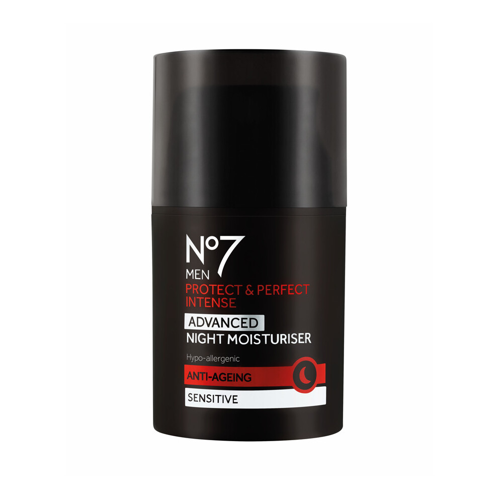 No7 Men Protect & Perfect Intense Advanced Night Moisturiser 50ml