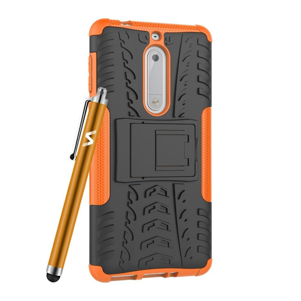 orange--for-nokia-5-shockproof-hard-case-cover