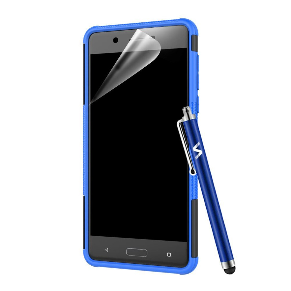 (Blue) For Nokia 5 Shockproof Hard Case Cover Blue 5060566911436