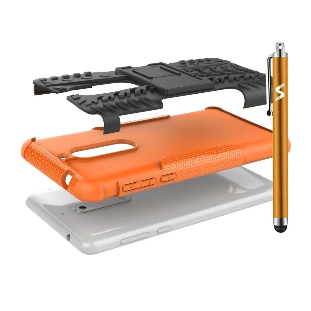 orange--for-nokia-5-shockproof-hard-case-cover
