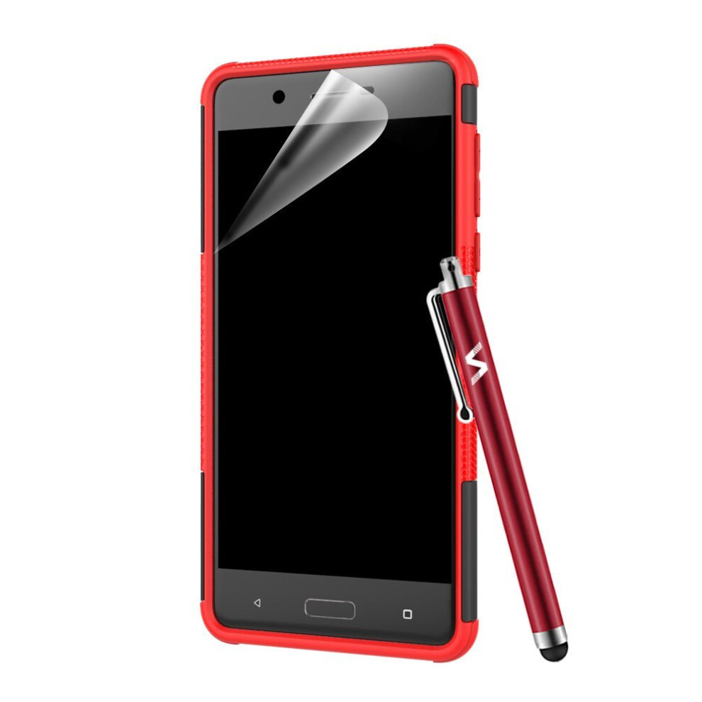 (Red) For Nokia 5 Shockproof Hard Case Cover Red 5060566911474