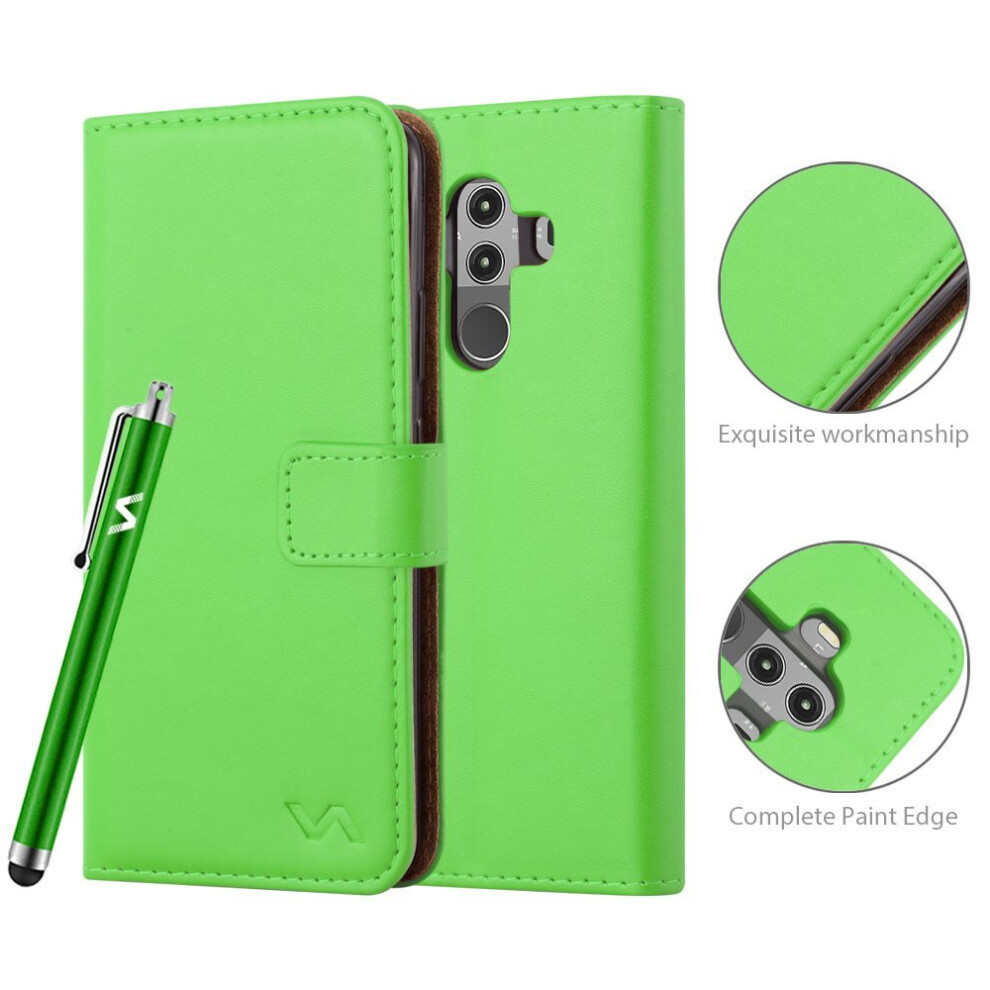 lime--for-huawei-mate-10-pro-leather-wallet-case-cover