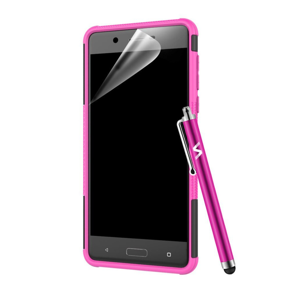 (Pink) For Nokia 5 Shockproof Hard Case Cover Pink 5060566911450