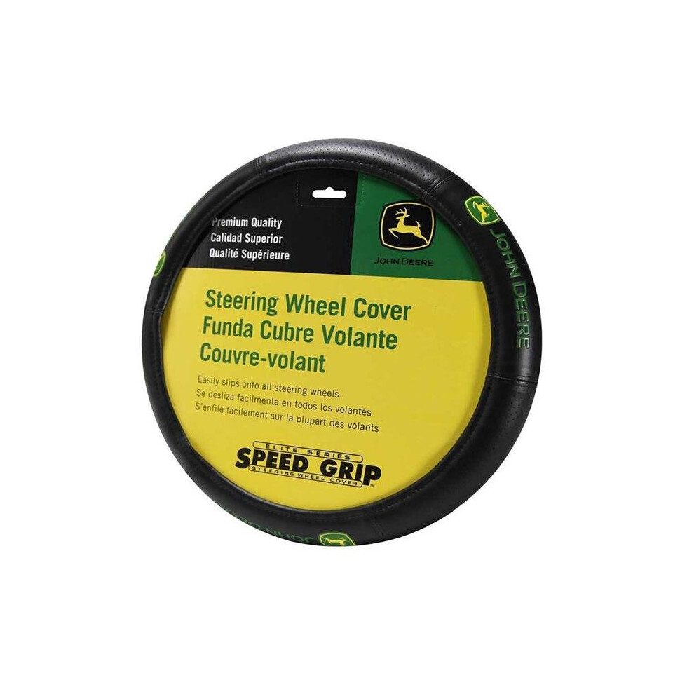 Plasticolor P23-006624R01 John Deere Elite Grip Steering Wheel Cover 081134166244