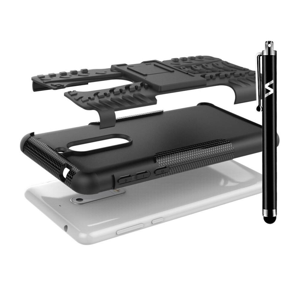 black--for-nokia-5-shockproof-hard-case-cover