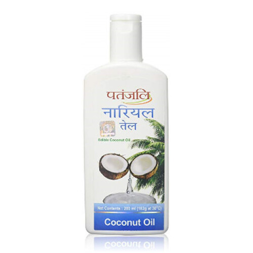2 Pack Divya Patanjali Coconut Oil 200ml each