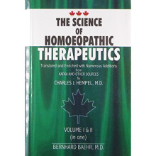 The Science of Homeopathic Therapeutics [Hardcover] [Jun 30, 2004] Hempel, C