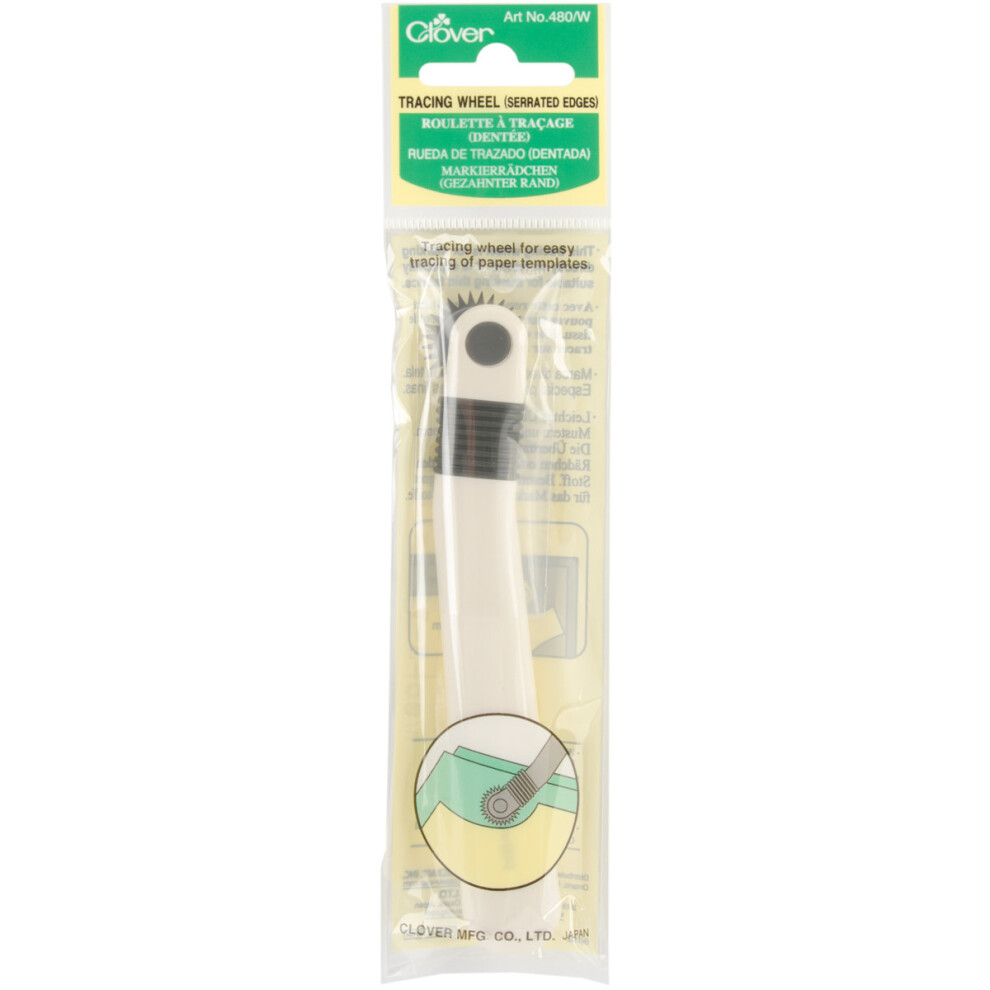 Clover Serrated Edge Tracing Wheel