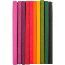 Extra Fine Crepe Paper 10/Pkg-Enchanted Garden