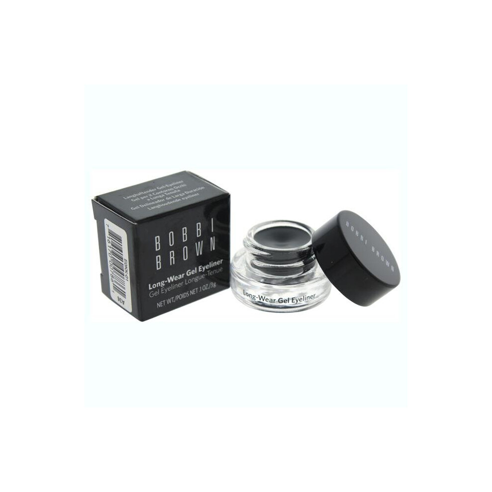 Bobbi Brown W-C-11699 Long-Wear No. 1 Black Ink Gel Eyeliner for Women - 0.1 oz