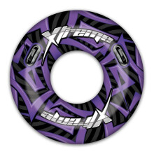 (Purple) Bestway Large 47" Inflatable Turbo Extreme Swim Ring Rubber Tube Beach Lilo Pool Float