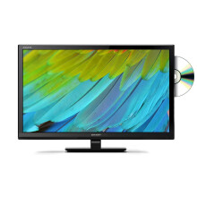 Sharp 24" HD LED TV with Freeview HD and DVD player - Black
