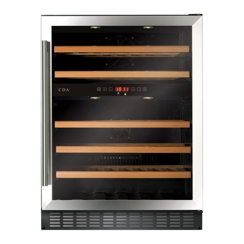 CDA FWC604SS Wine Cooler - Stainless Steel, Stainless Steel