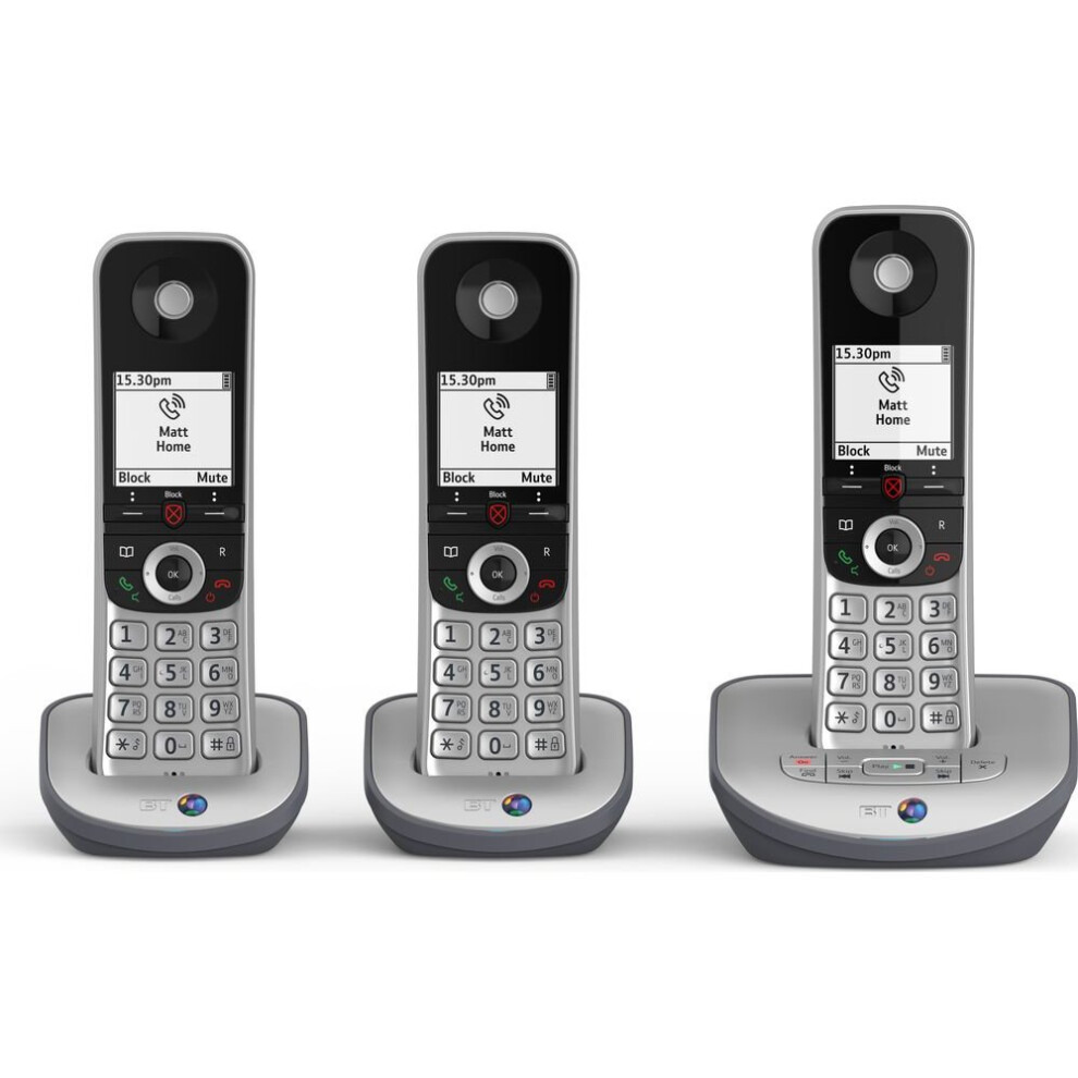 BT Advanced 1Z Cordless Phone - Triple Handsets