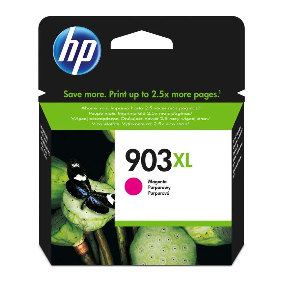 Hp 903XL Magenta Ink Cartridge, Magenta Pink