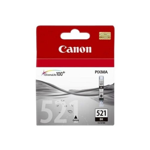 Canon Tintenpatrone Canon CLI-521BK - Schwarz - Tinte - 3425 Seiten