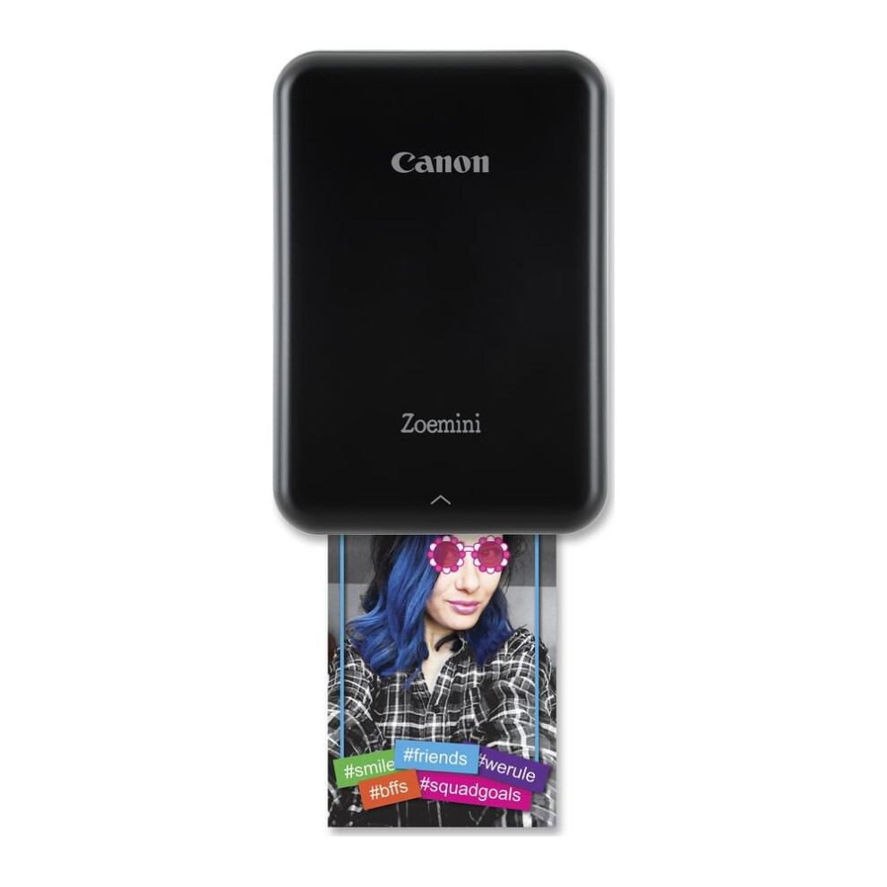 CANON Zoemini Mobile Photo Printer ÃÂ Black, Black