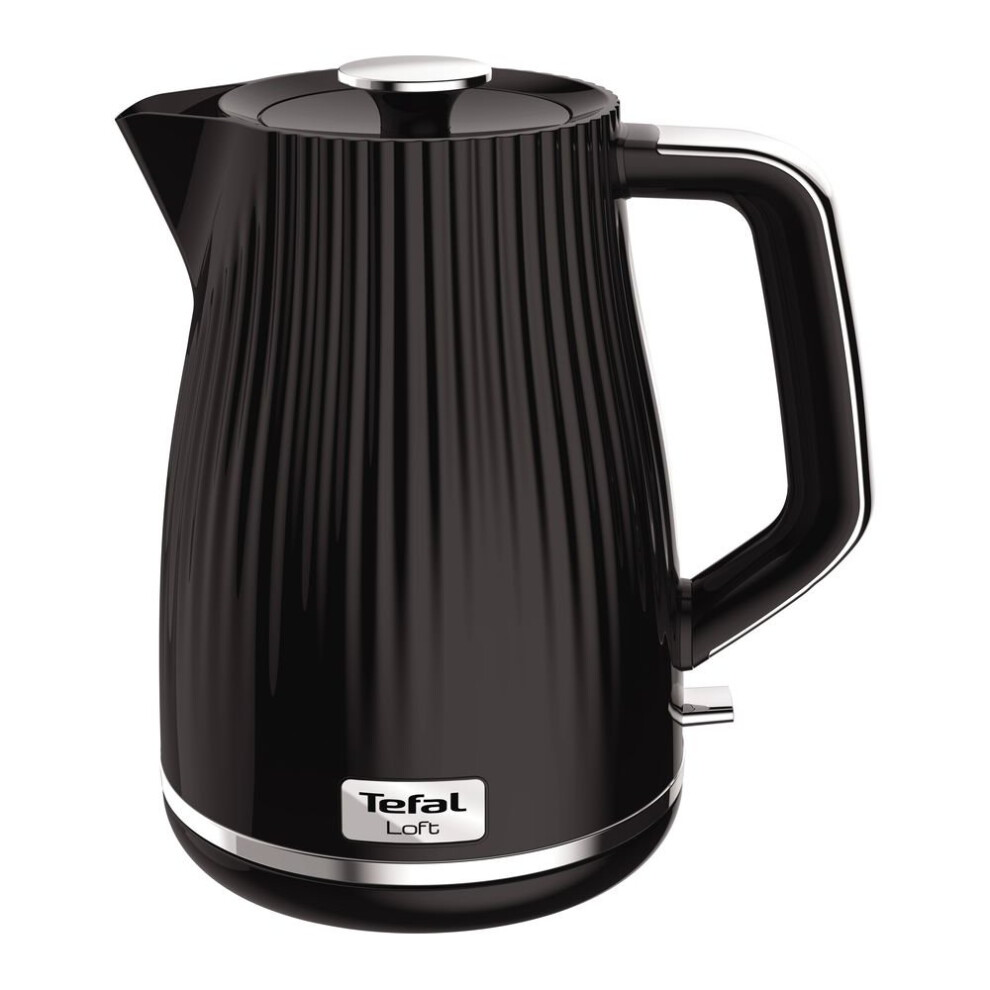 TEFAL Loft KO250840 Rapid Boil Traditional Kettle - Piano Black, Black-image-OPC-PWPWH5-NEW